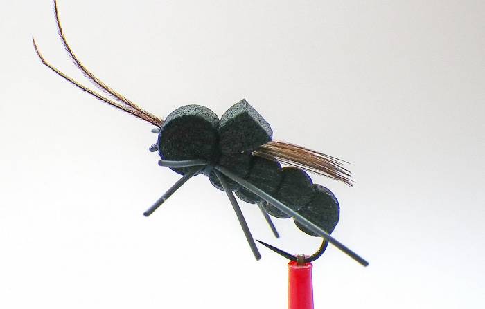 Black Polifoam Cricket